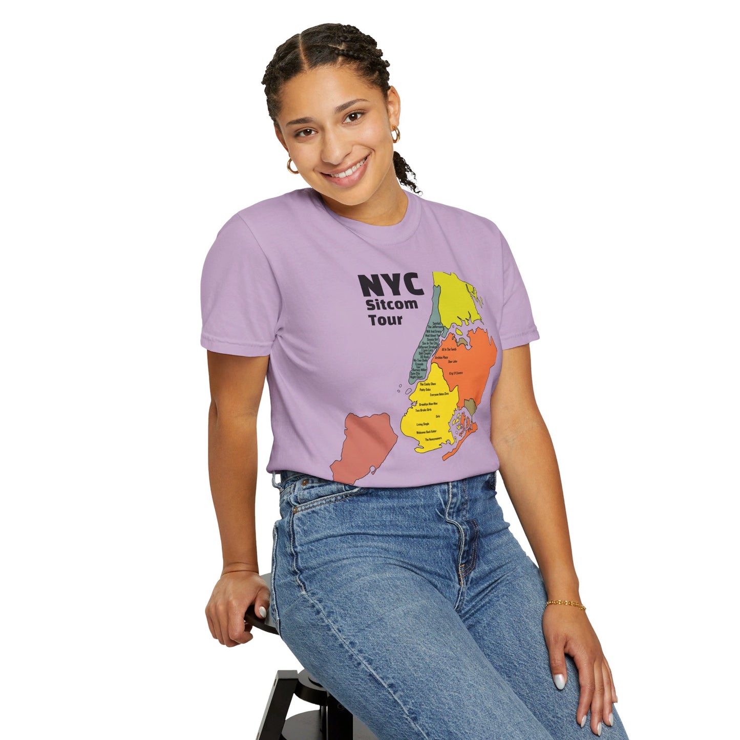 NYC Sitcoms, Comfort Colors - Unisex T-shirt