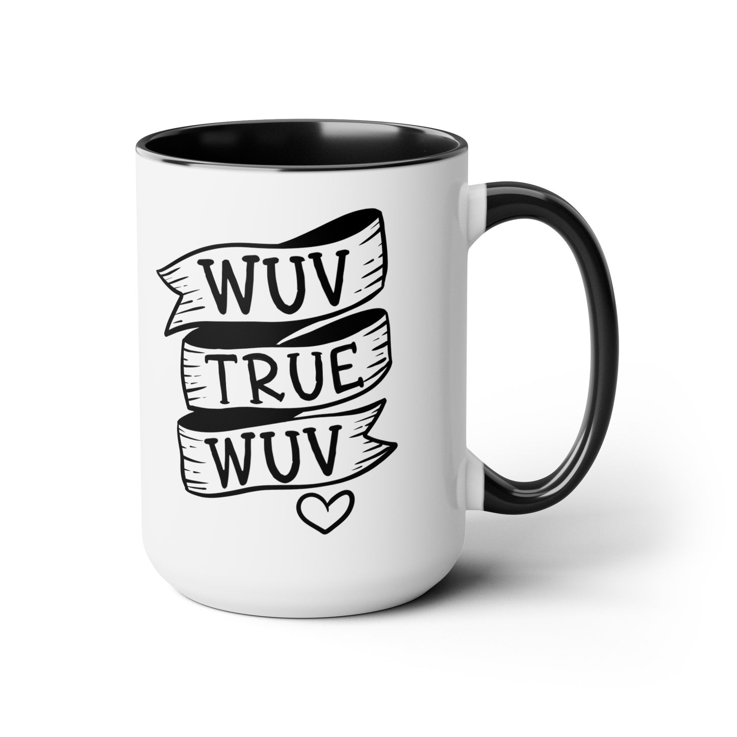 Princess Bride Quote Mug: True Wuv, 80s Movie Gift