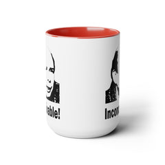 Princess Bride Funny Quote Mug,INCONCEIVABLE Quote,Vizzini Quote,Wallace Shawn fan,gift for him,gift for her,cult classic movie,pop culture