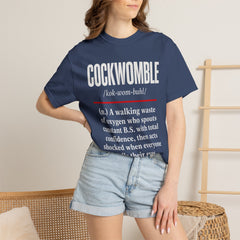 Cockwomble Definition  – Funny Sarcastic Dictionary Tee