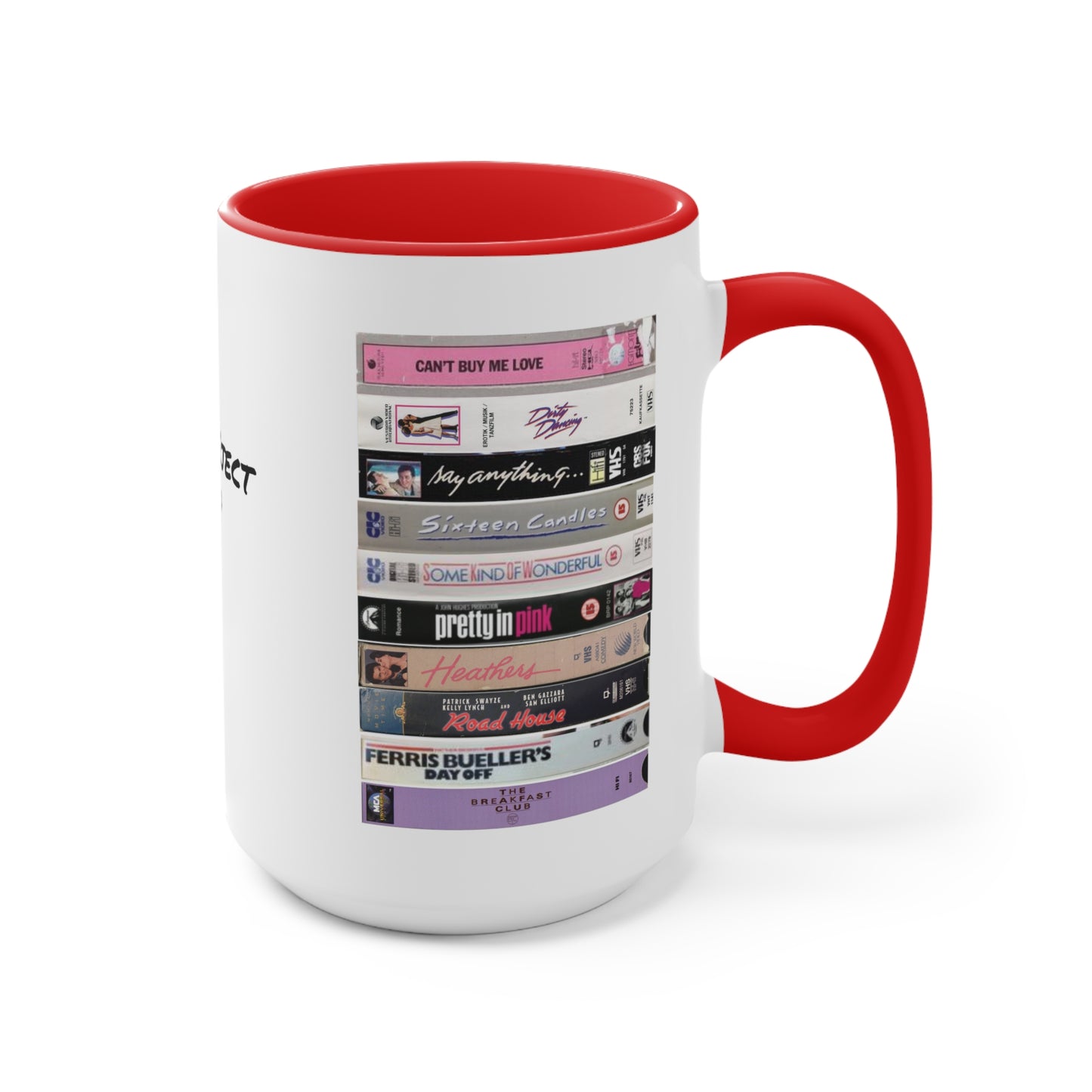 80s VHS Tapes Mug: Classic Movie Cup