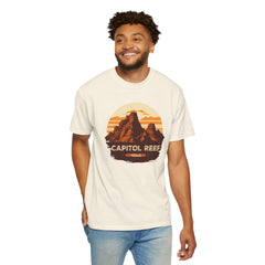 Capitol Reef National Park Graphic, Comfort Colors Soft Relaxed Fit Unisex Garment-Dyed T-shirt