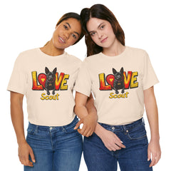 Personalized Love Your Dog T-Shirt — Designed with your dogs name and picture Graphic Tee