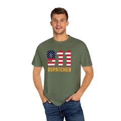Vintage 911 Dispatcher Garment Dyed T-Shirt