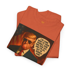 Action President Tee - Political Statement T-Shirt