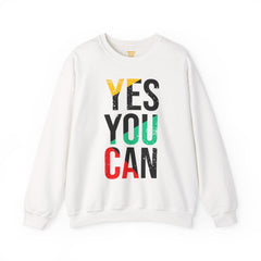 YES YOU CAN - Unisex Heavy Blend™ Crewneck Sweatshirt