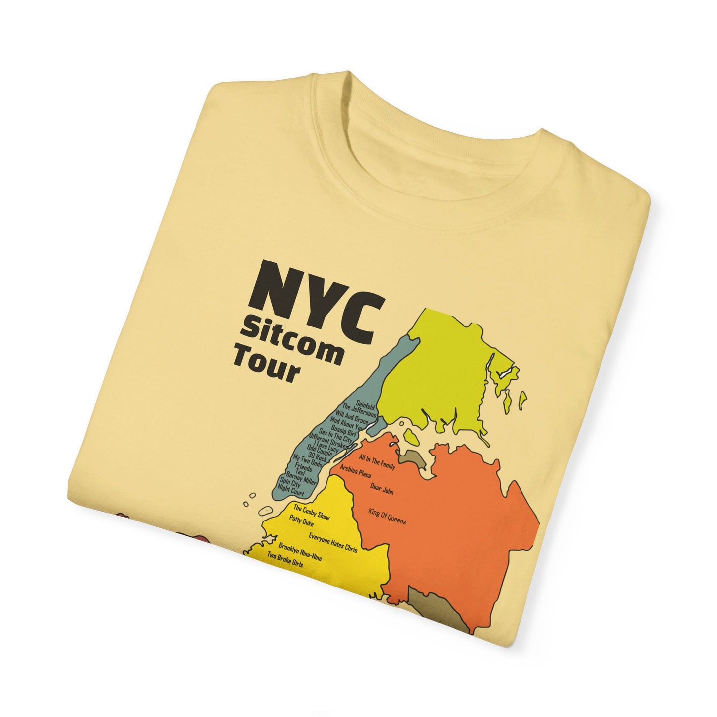 NYC Sitcoms, Comfort Colors - Unisex T-shirt