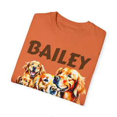 Comfort Colors Dog TShirt,Gift For Him,Use Your Own Dog Pictures,Dogs Name Tee,Gift For Her,Personalized Pet Shirt,Dog Lover Tee,Womens Tee