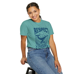 Respect the Locals Whale T-Shirt — Marine Conservation Graphic
