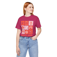 Beachy Soul Unisex Jersey Tee - Perfect Summer Vibes, Casual Wear, Gift for Beach Lovers, Vacation Outfit, Relaxed Style