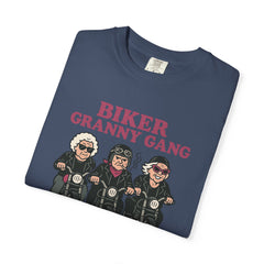 Biker Granny Gang T-shirt, Unisex Tee for Motorcycle Lovers, Fun Gift for Bikers, Unique Graphic Shirt, Perfect for Rides or Casual Wear