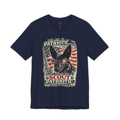 Personalized with your Dogs name and image - Patriotic Dog T-Shirt