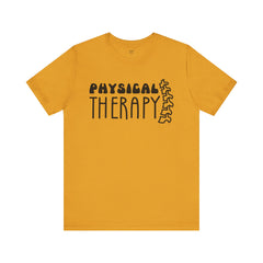 Physical Therapy Unisex Tee - Spine Graphic Gift for PT Student