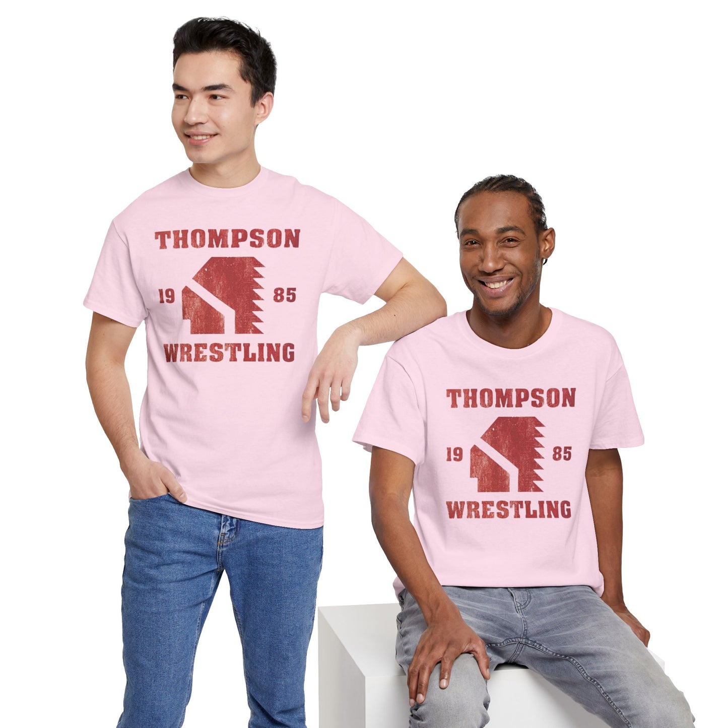 THOMPSON WRESTLING 1985, Unisex Heavy Cotton Tee