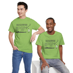 Nuclear Submarine Propulsion Explained Tee, Science Shirt, Geeky Gift, Educational Apparel, STEM Fashion, Nerdy T-Shirt