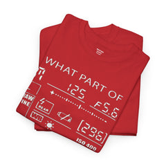 SLR CAMERA DISPLAY, Graphic Unisex Garment-Dyed T-shirt