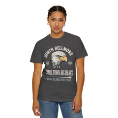 Your Home Town Personalized Eagle T‑Shirt — "Small Town, Big Heart"