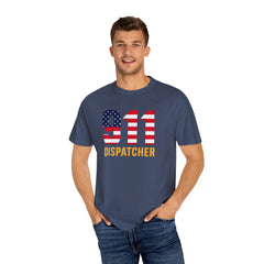 Vintage 911 Dispatcher Garment Dyed T-Shirt