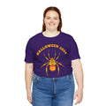 Halloween 2024 Pumpkin Spider - Graphic Unisex Jersey Short Sleeve Tee