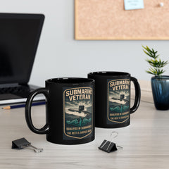 Submarine Veteran SSBN 636 Mug — "Qualified in Submarines, The Rest Is Surface Noise"