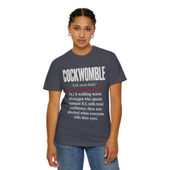 Cockwomble Definition  – Funny Sarcastic Dictionary Tee