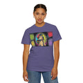 Pop Art Pinup Girl - Comfort Colors Garment Dyed Shirt