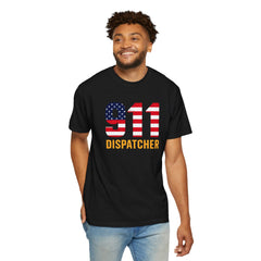 Vintage 911 Dispatcher Garment Dyed T-Shirt