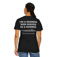 Poseidon Unisex Submarine T-Shirt – "I'm a Boomer Who Served on a Boomer"