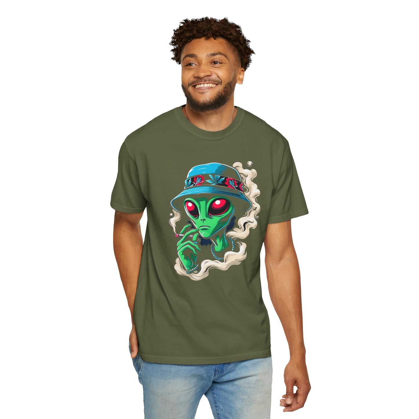 ALIEN WEED Vintage Style TShirt