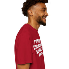 I Intend To Live Forever, Comfort Colors Unisex Garment-Dyed T-shirt