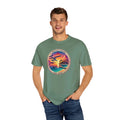 Josies On A Vacation Far Away Graphic Unisex Garment-Dyed T-shirt