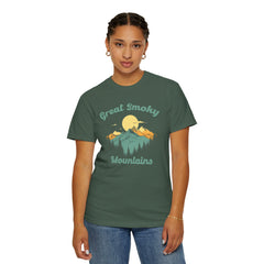 Great Smoky National Park National Park Graphic, Comfort Colors Soft Relaxed Fit Unisex Garment-Dyed T-shirt