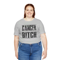 CANCER You Picked The Wrong BITCH - Unisex Jersey Short Sleeve Tee / Cancer Awareness / Breast Cancer /Positve Health / Survivor