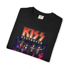 KISS Destroyer Graphic T-Shirt for Rock Music Fans