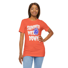 Summer Meltdown Graphic Tee — "Summer Melt Down" Sun Design