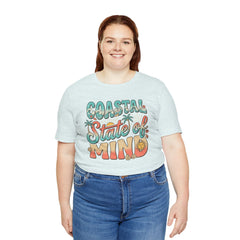 Coastal State of Mind Tee — Retro Beach Graphic T-Shirt