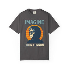 John Lennon Imagine T-Shirt, Vintage Graphic Tee, Music Lover Gift, Unisex Casual Wear, Retro Art Shirt