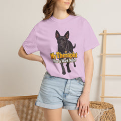 My Therapist Has a Wet Nose Personalized with your dog(s) image T-Shirt