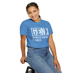 Raised on Hose Water and Neglect — Retro Graphic T-Shirt (Vintage Gift for Gen X)