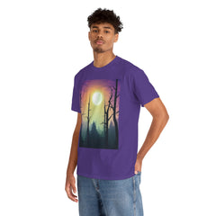 Serene Nature Graphic Tee, Aesthetic T-Shirt, Cozy Casual Wear, Gift for Nature Lovers, Perfect for Outdoor Adventures