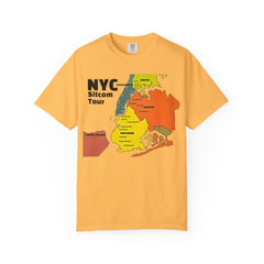 NYC Sitcoms Tour Comfort Colors T-shirt - Unisex Garment-Dyed