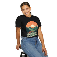 Shenandoah National Park Graphic, Comfort Colors Soft Relaxed Fit Unisex Garment-Dyed T-shirt