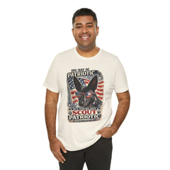 Personalized with your Dogs name and image - Patriotic Dog T-Shirt