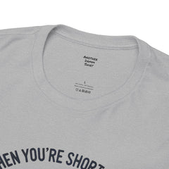 Amputee Coffee Humor - Unisex Heavy Cotton Tee