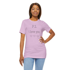 PS I LOVE YOU - Unisex Jersey Short Sleeve Tee