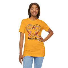 Phlebotomist Heart Butterflies Tee