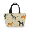 Paint Splattered Dogs Themed - Lunch Bag