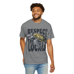 Respect the Locals T-Shirt — Sea Turtle Conservation Graphic Tee