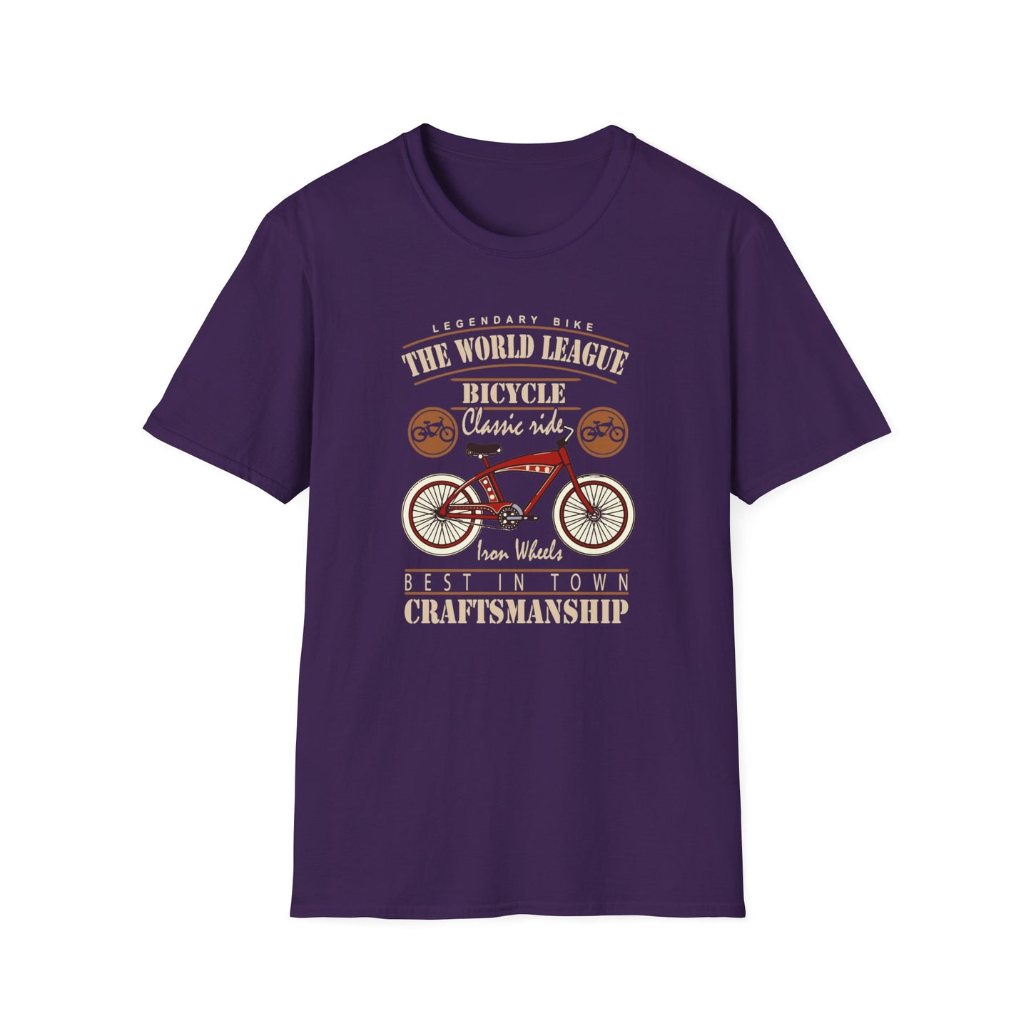 Legendary Bike World Craftsmanship Unisex Softstyle T-Shirt