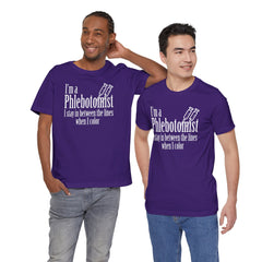 Phlebotomist Humor Tee, Funny Medical Shirt, Nurse Gift, Blood Tech Wear, Cute Phlebotomy Humor, Healthcare Apparel
